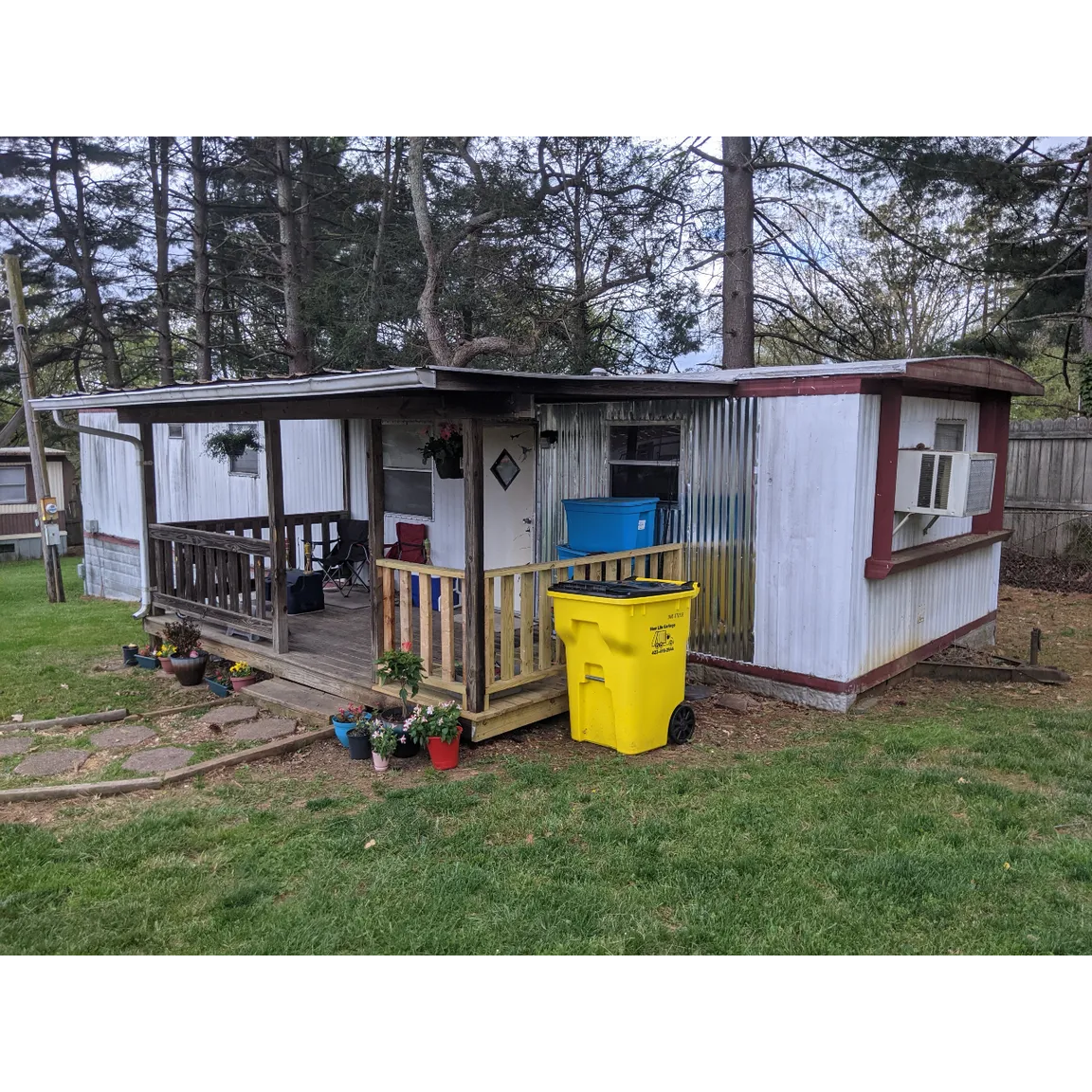 white brown singlewide mobile home kingsport tn
