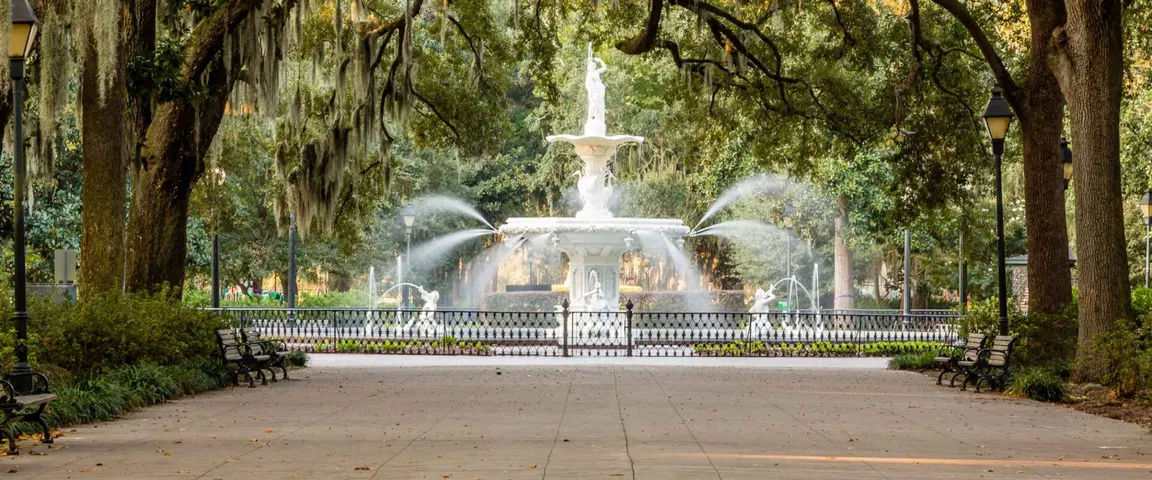 forsyth park foutain