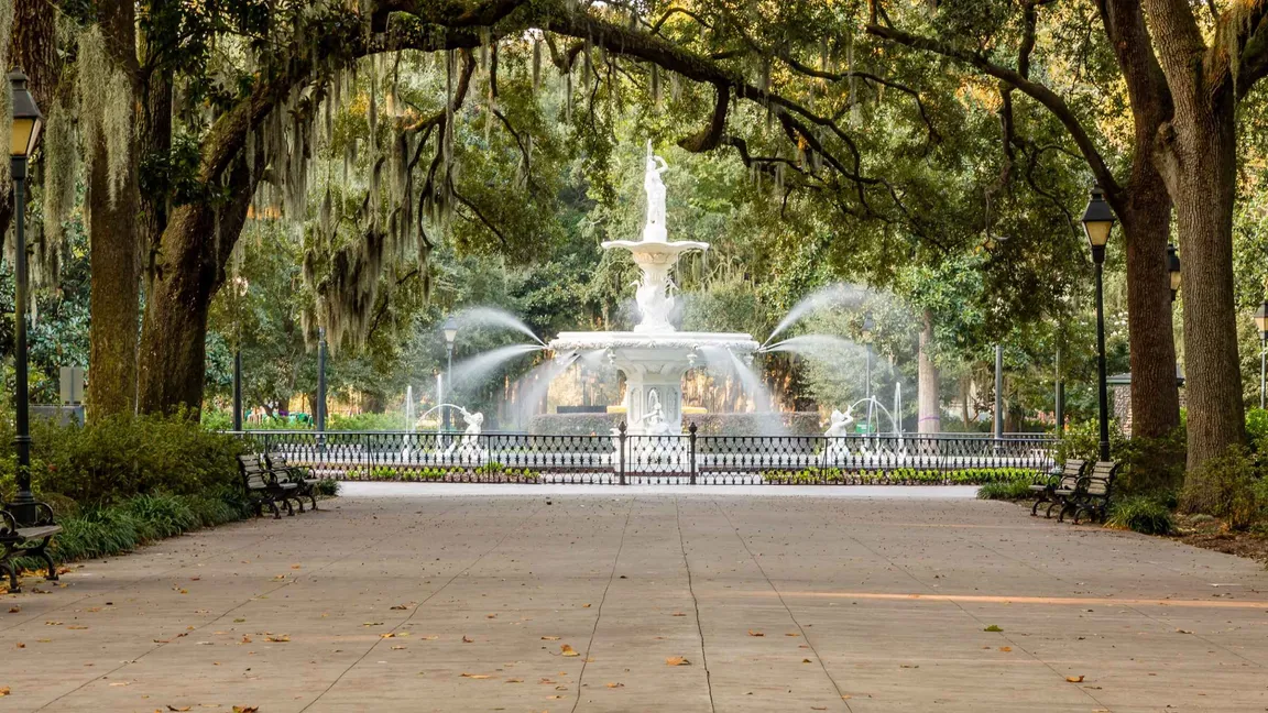 forsyth park foutain