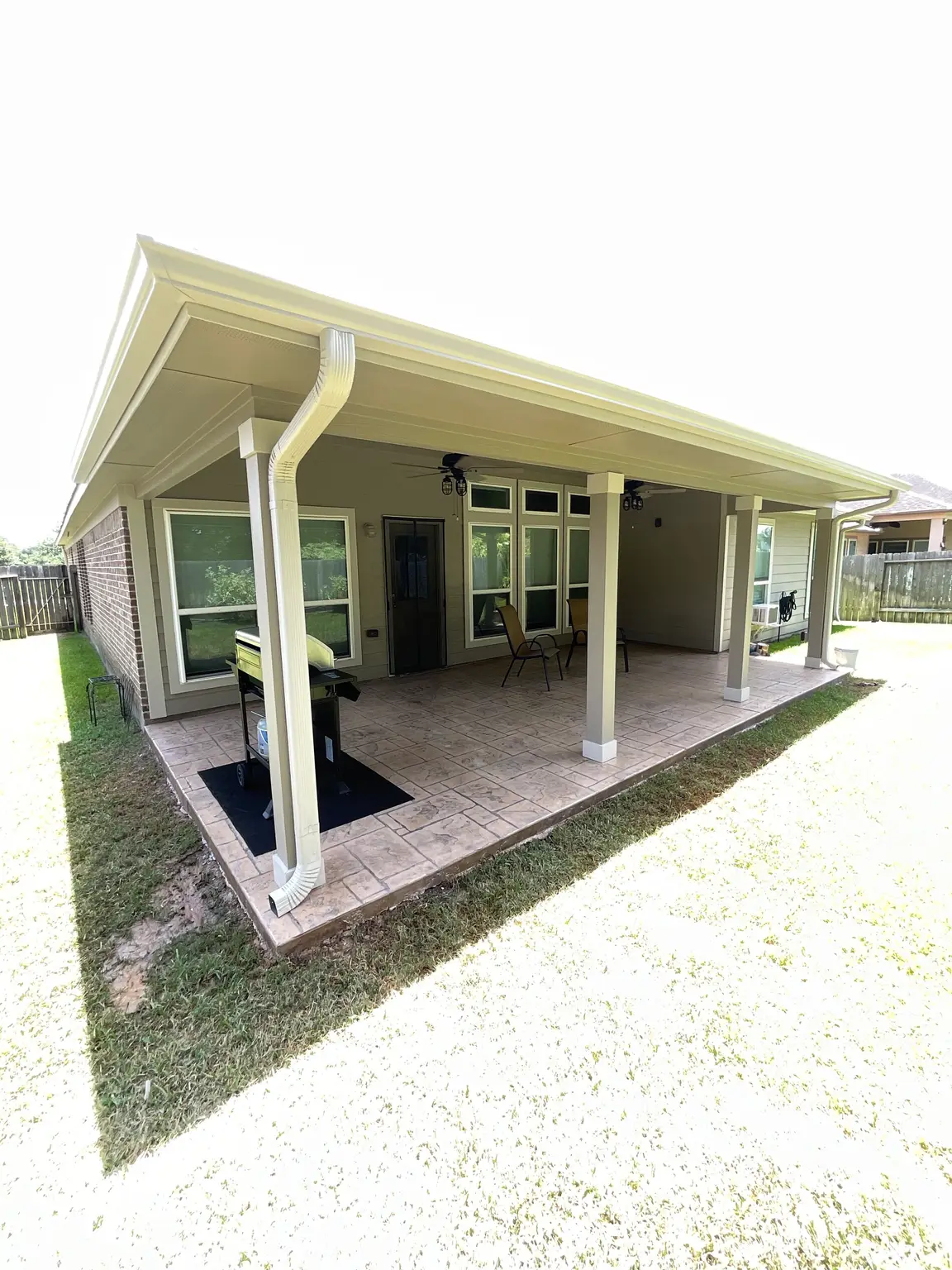 Patio cover in Cypress