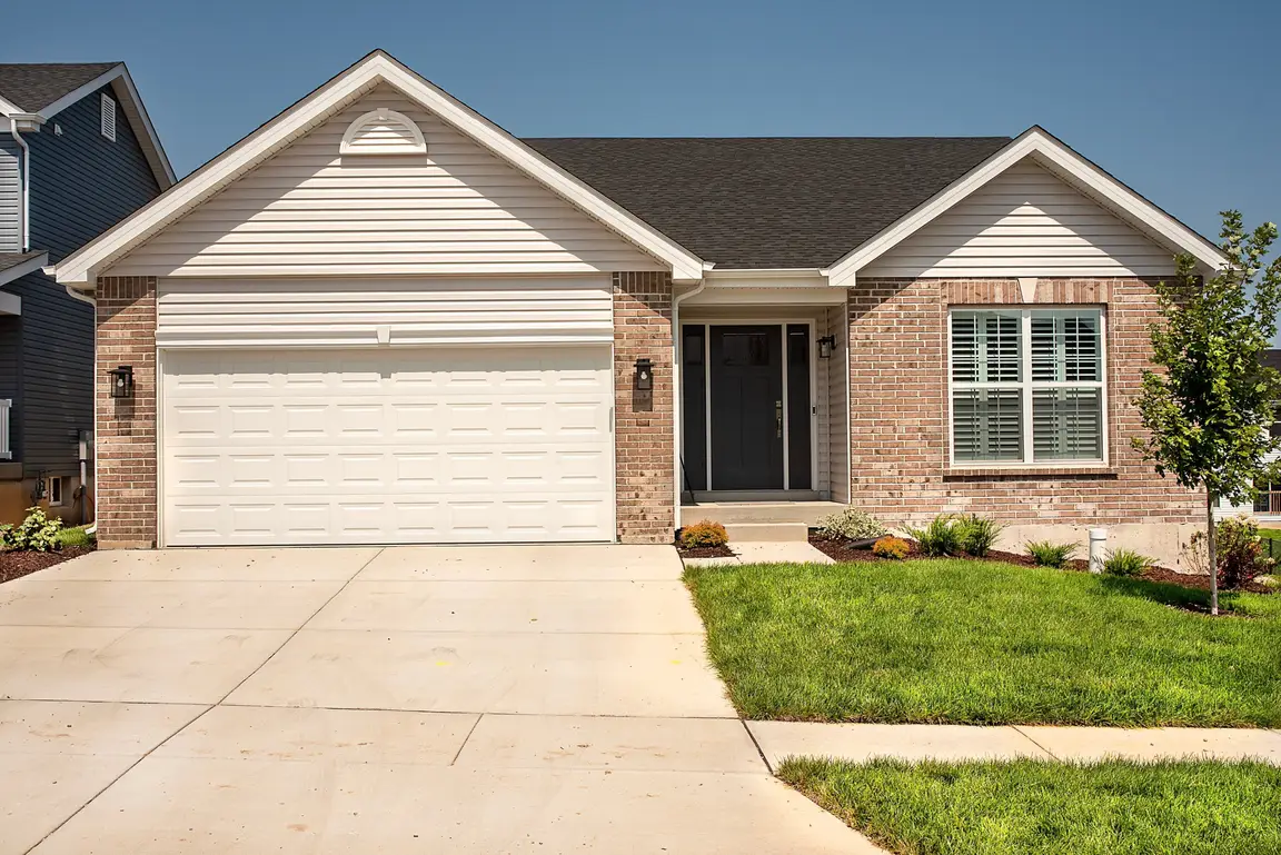Single story home with 2-car garage in good condition