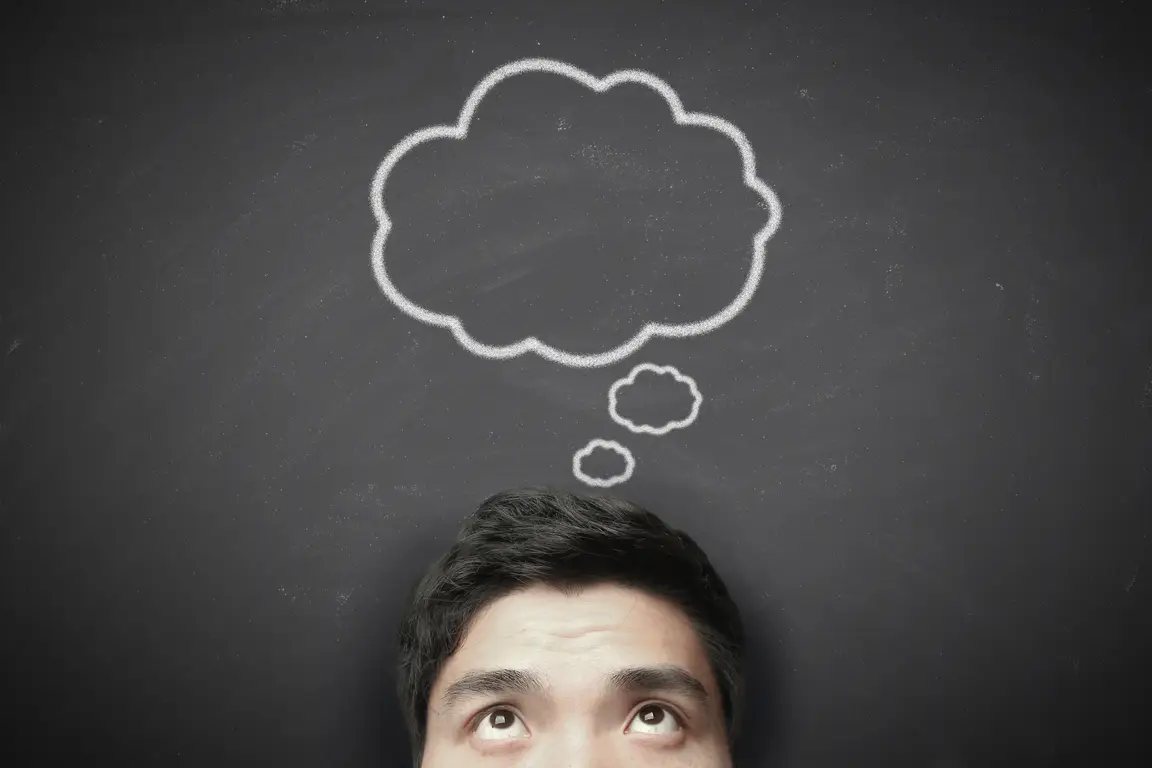 man thinking about what to do