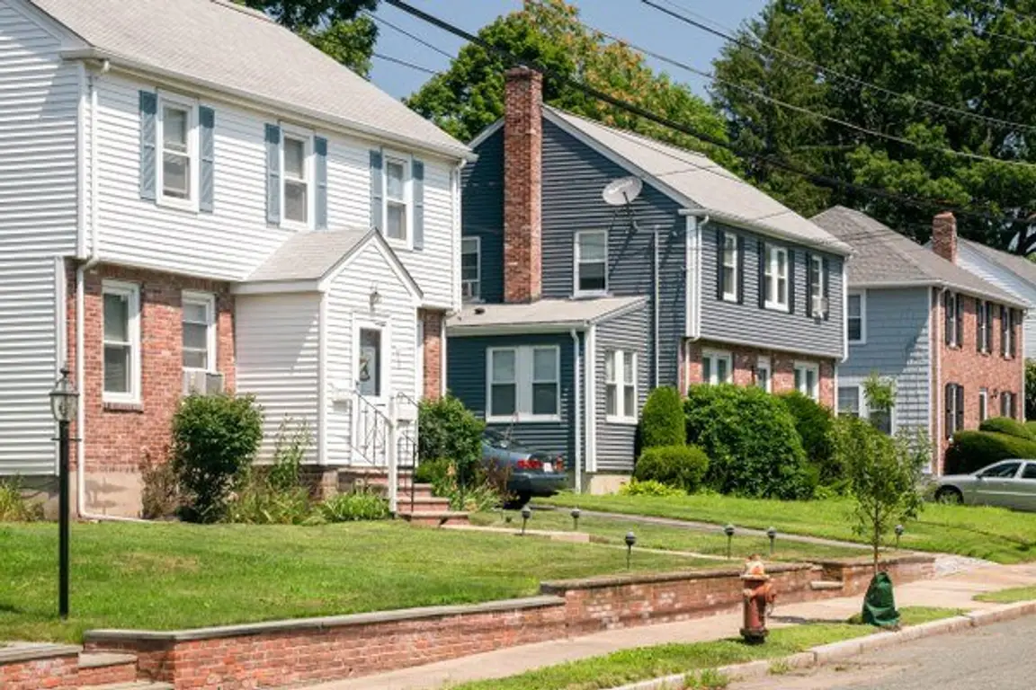 Local Massachusetts suburban neighborhood