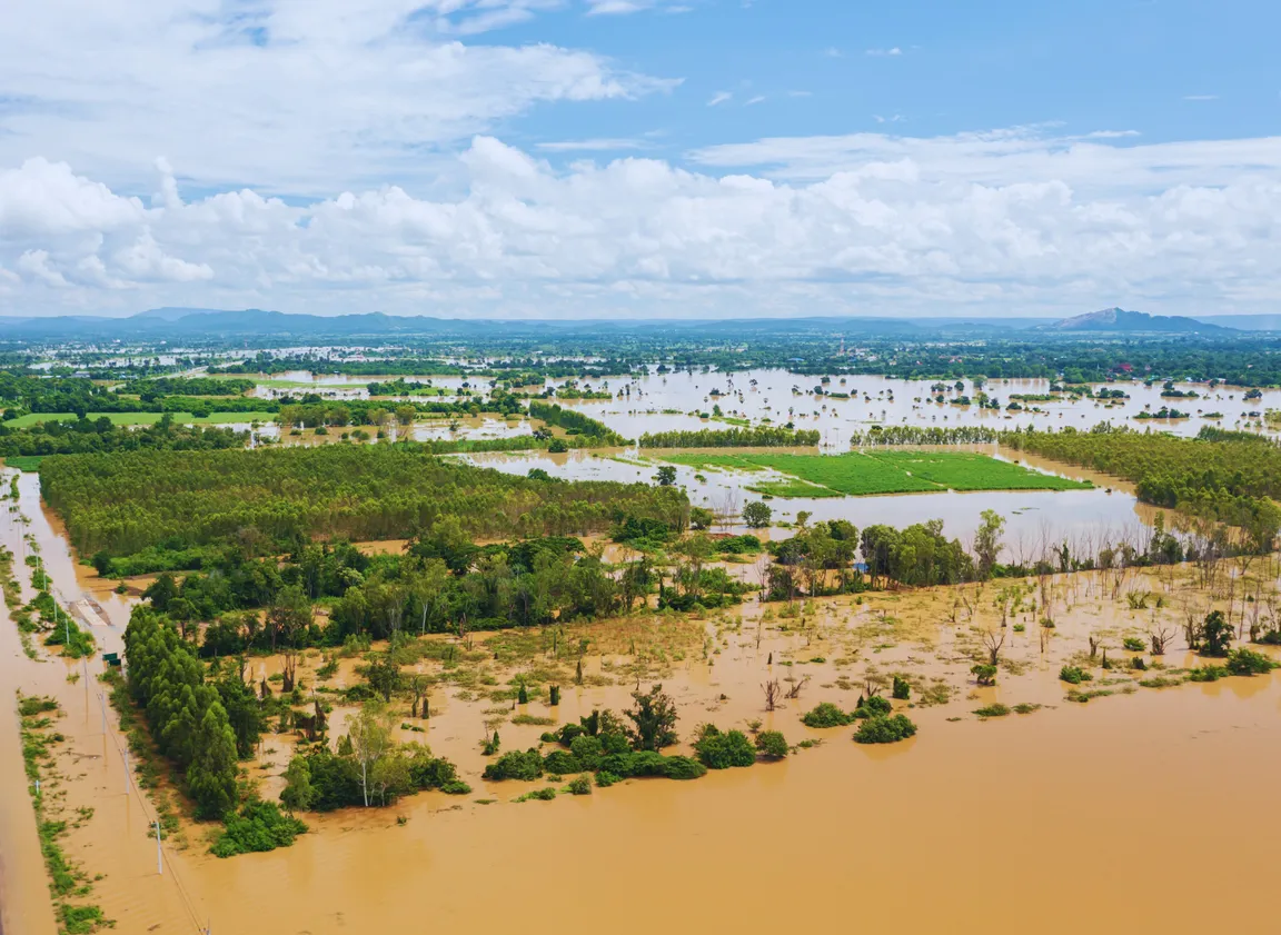 Flood land hero Texas