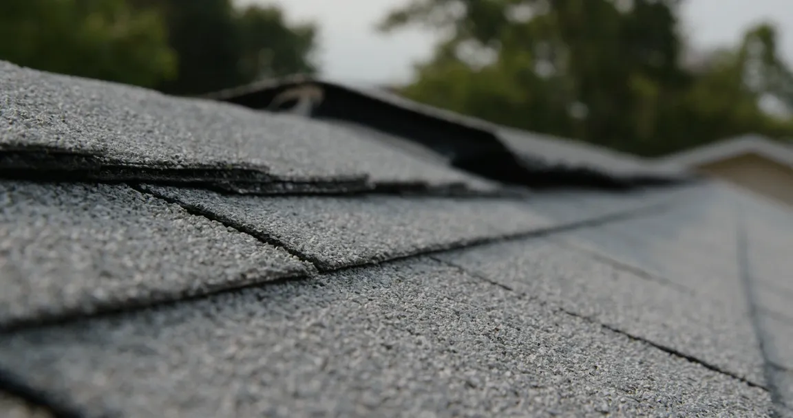 Shingle close up