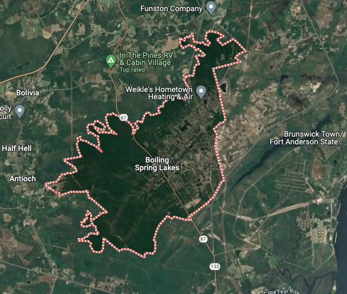 we buy land Boiling Spring Lakes north carolina