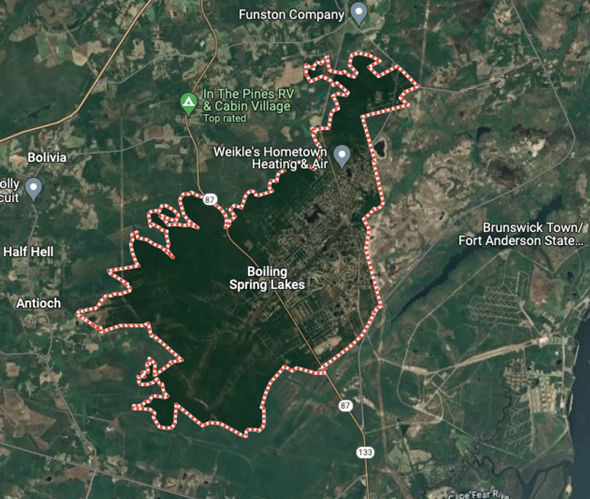 we buy land Boiling Spring Lakes north carolina