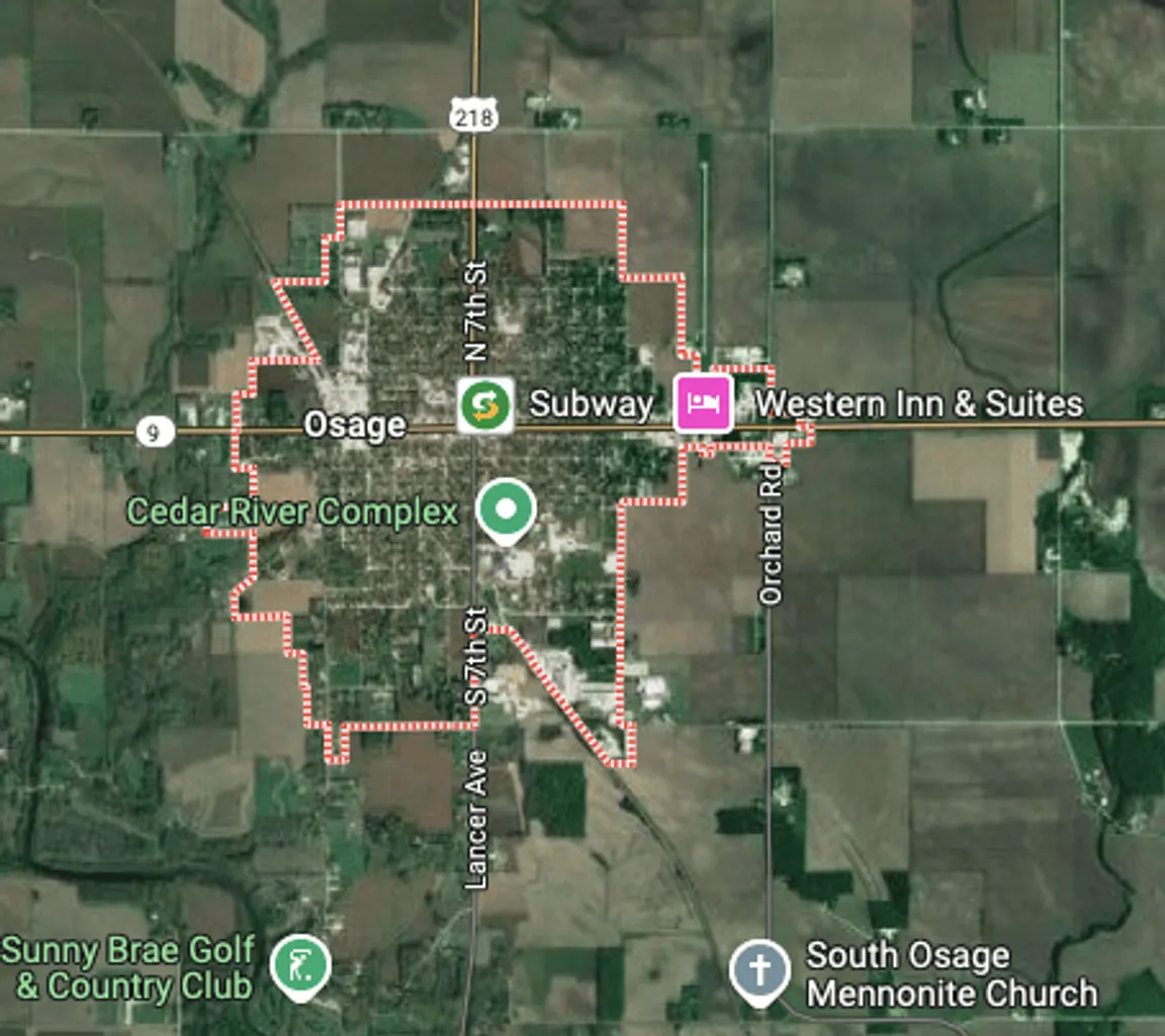 we buy land Osage Iowa