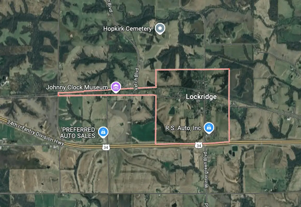 we buy land Lockridge Iowa