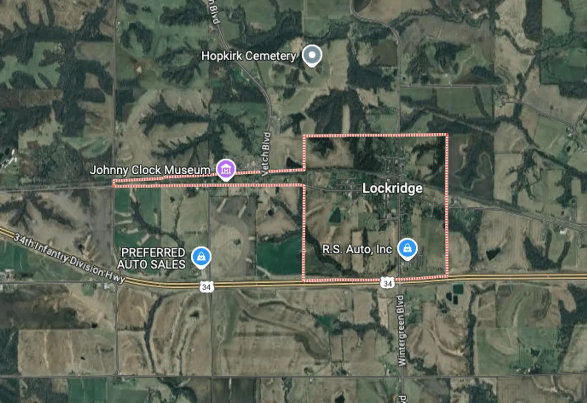 we buy land Lockridge Iowa