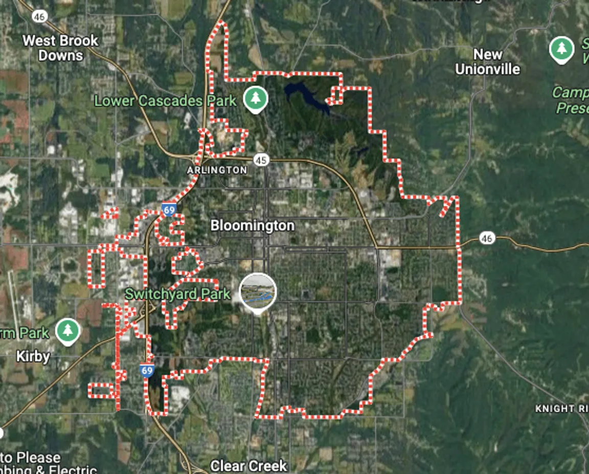 cash for land Bloomington Indiana
