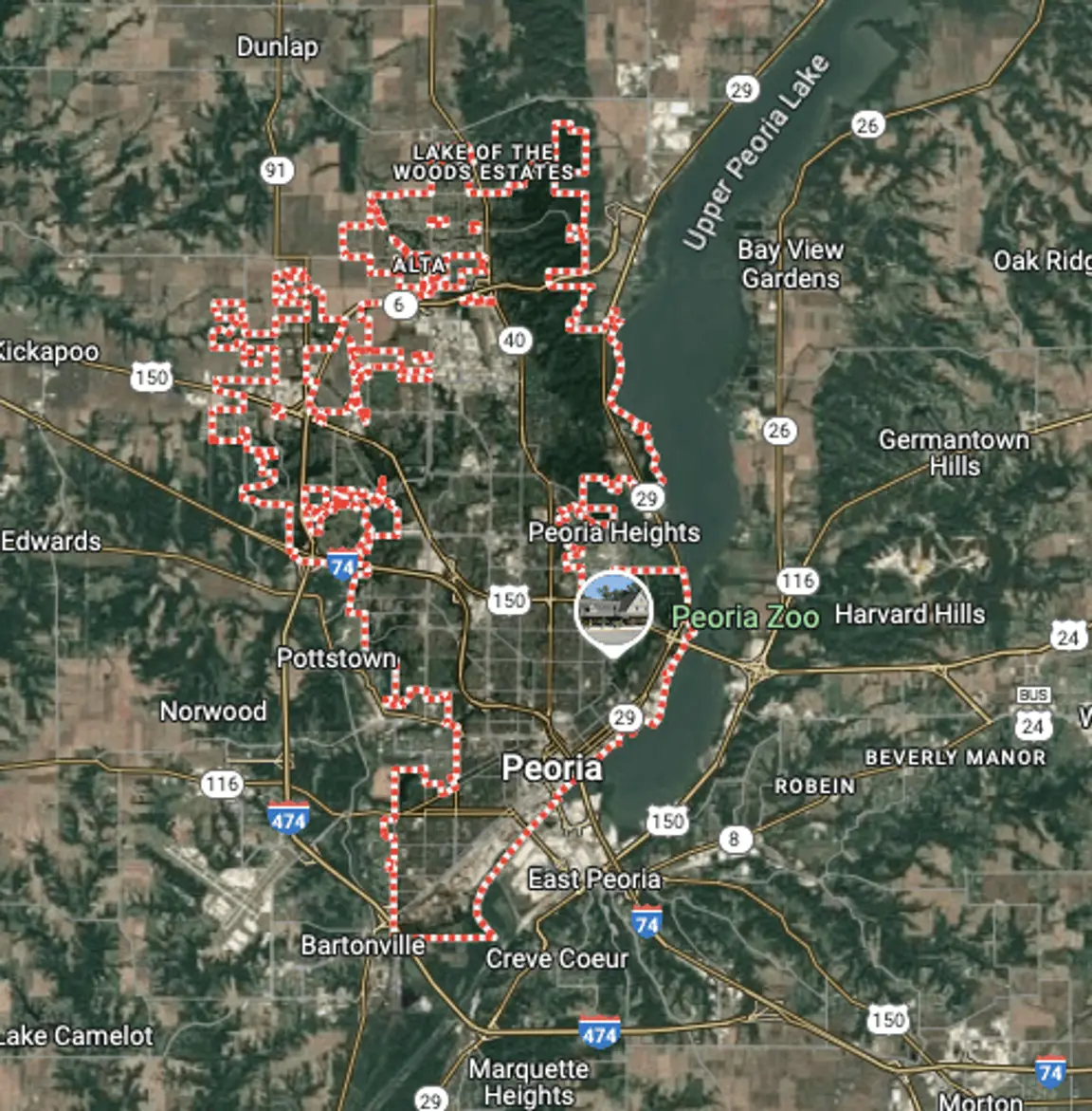 sell land fast Peoria illinois