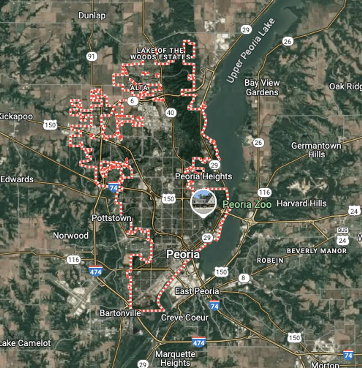 sell land fast Peoria illinois