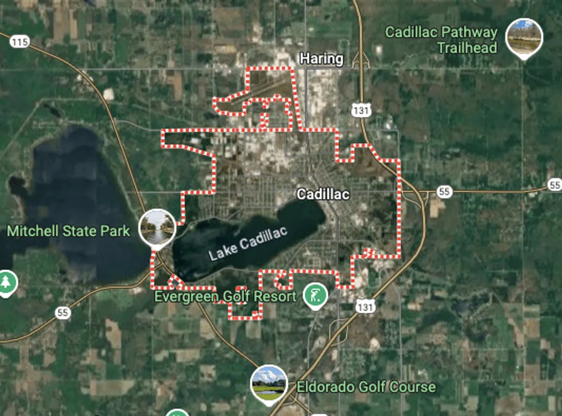 Cash for land Cadillac Michigan
