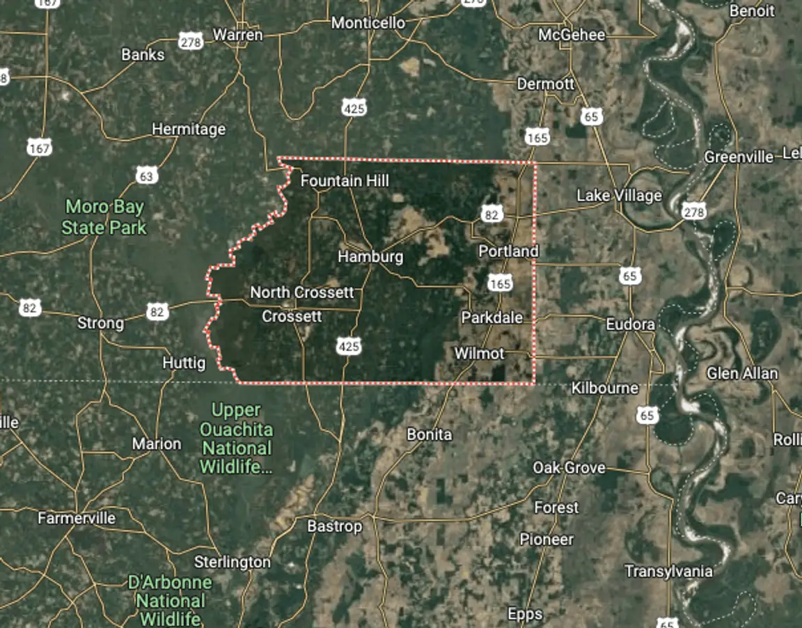 we buy land Ashley County Arkansas