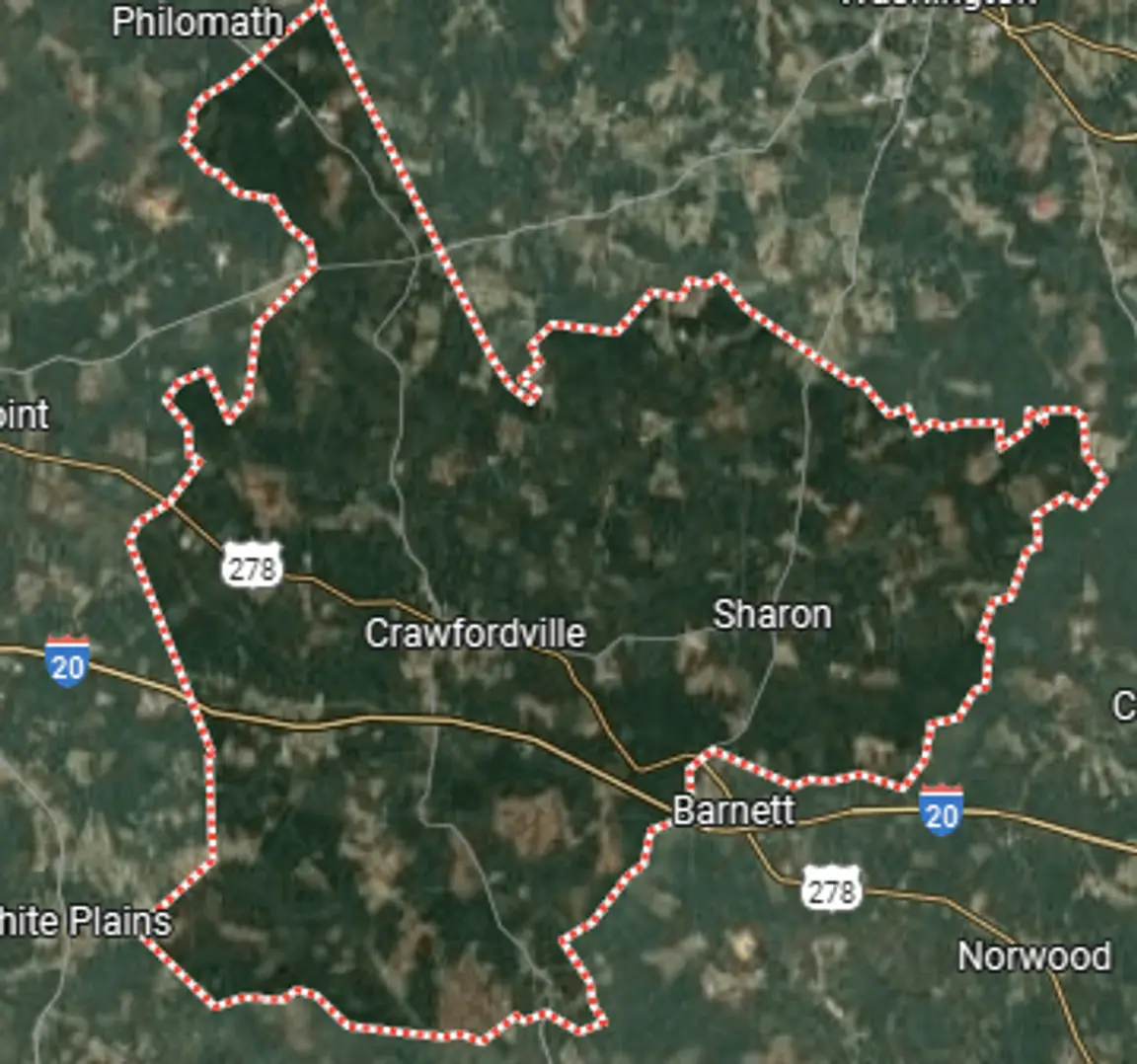 we buy land taliaferro county georgia
