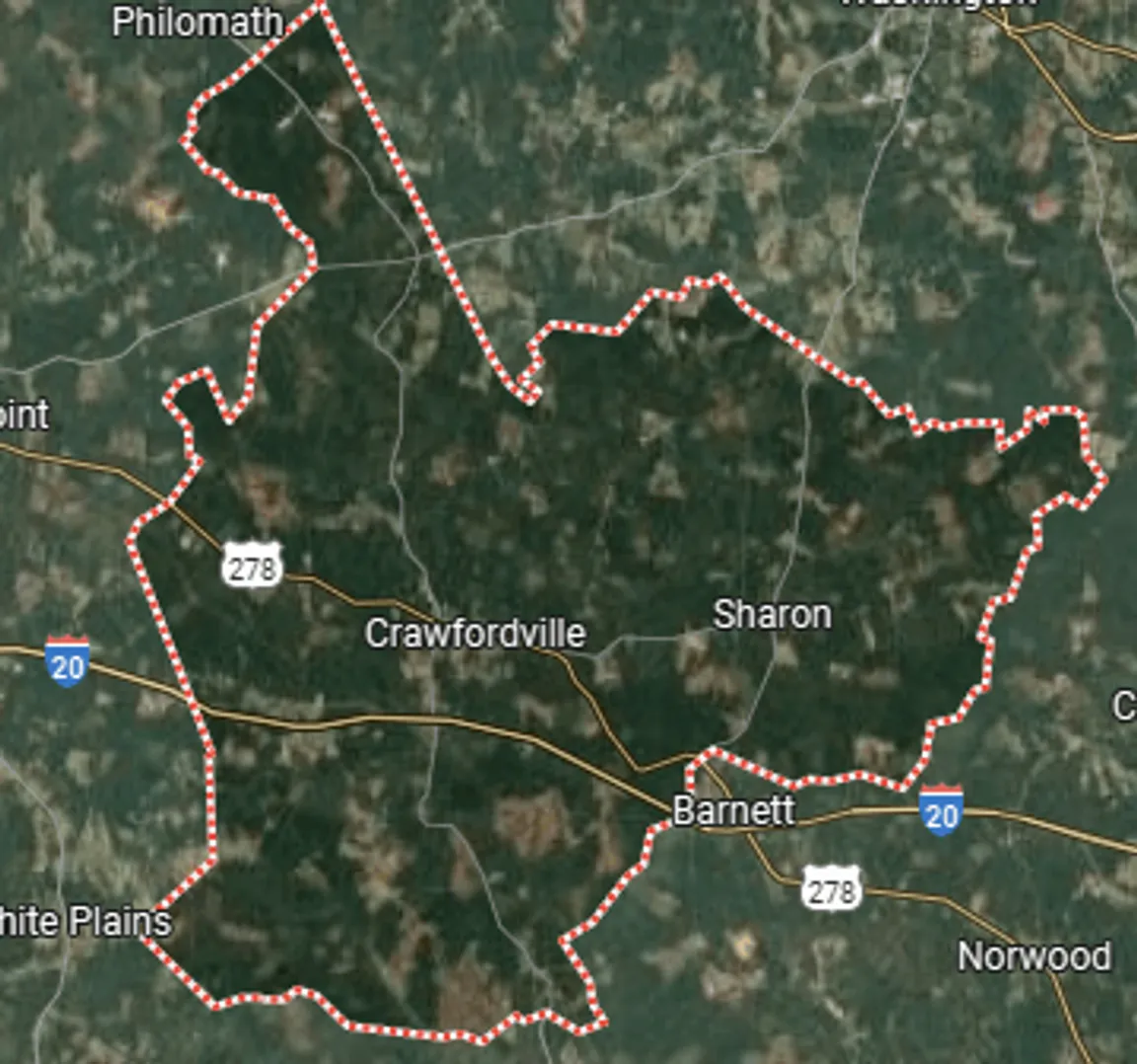 we buy land taliaferro county georgia