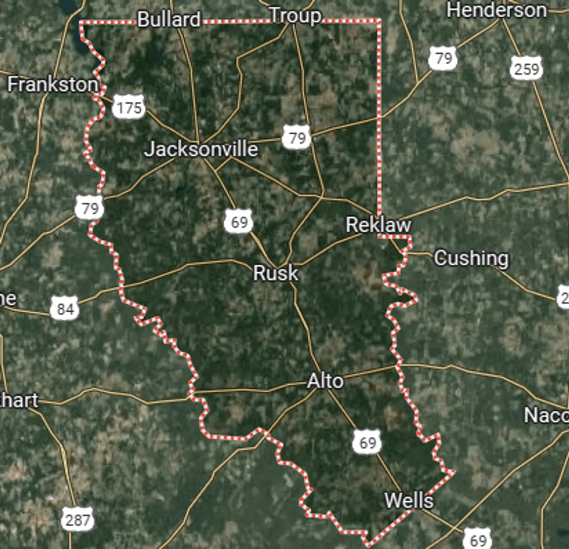 land buyer Cherokee County Texas
