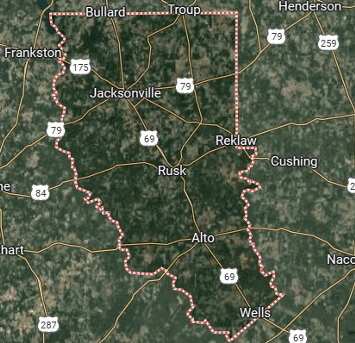 land buyer Cherokee County Texas