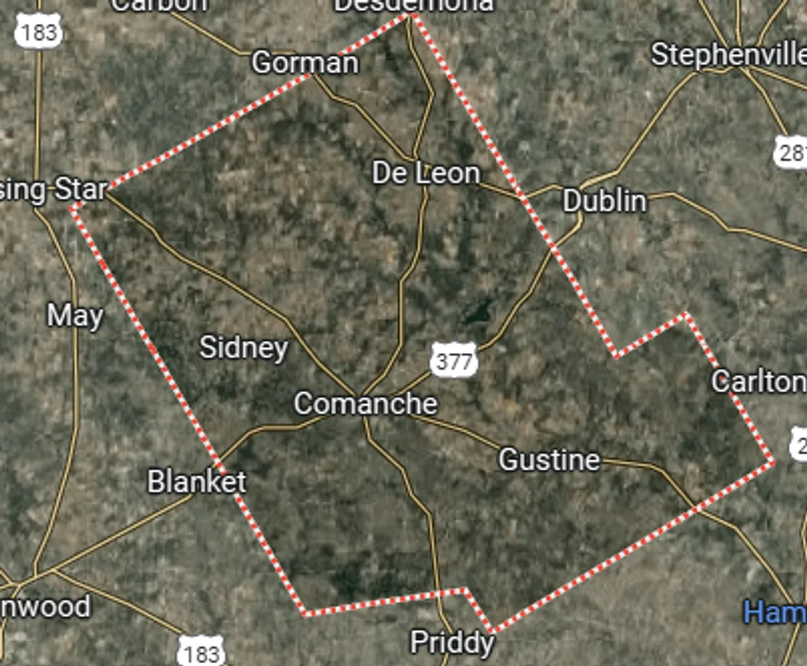 land buyer Comanche County Texas