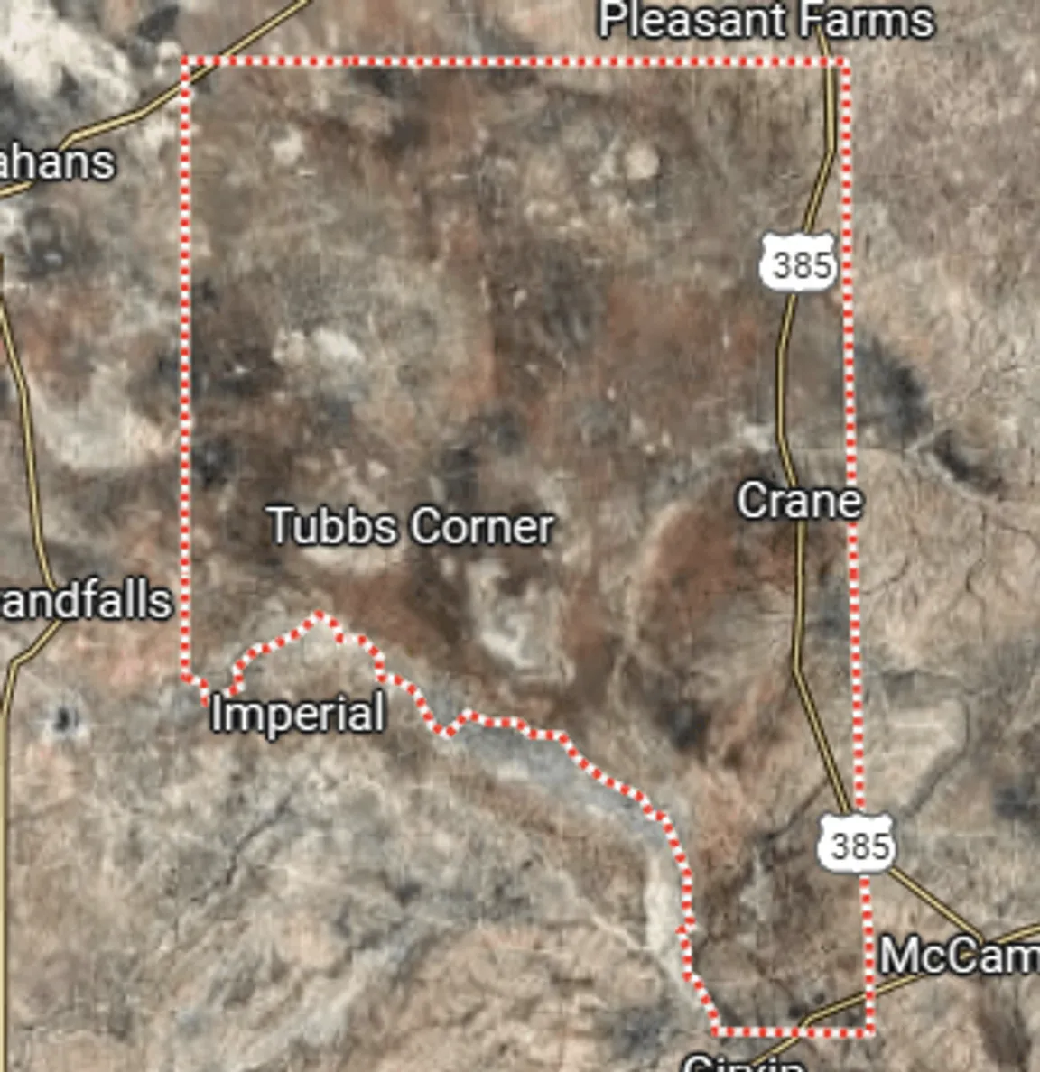 land buyer Crane County Texas