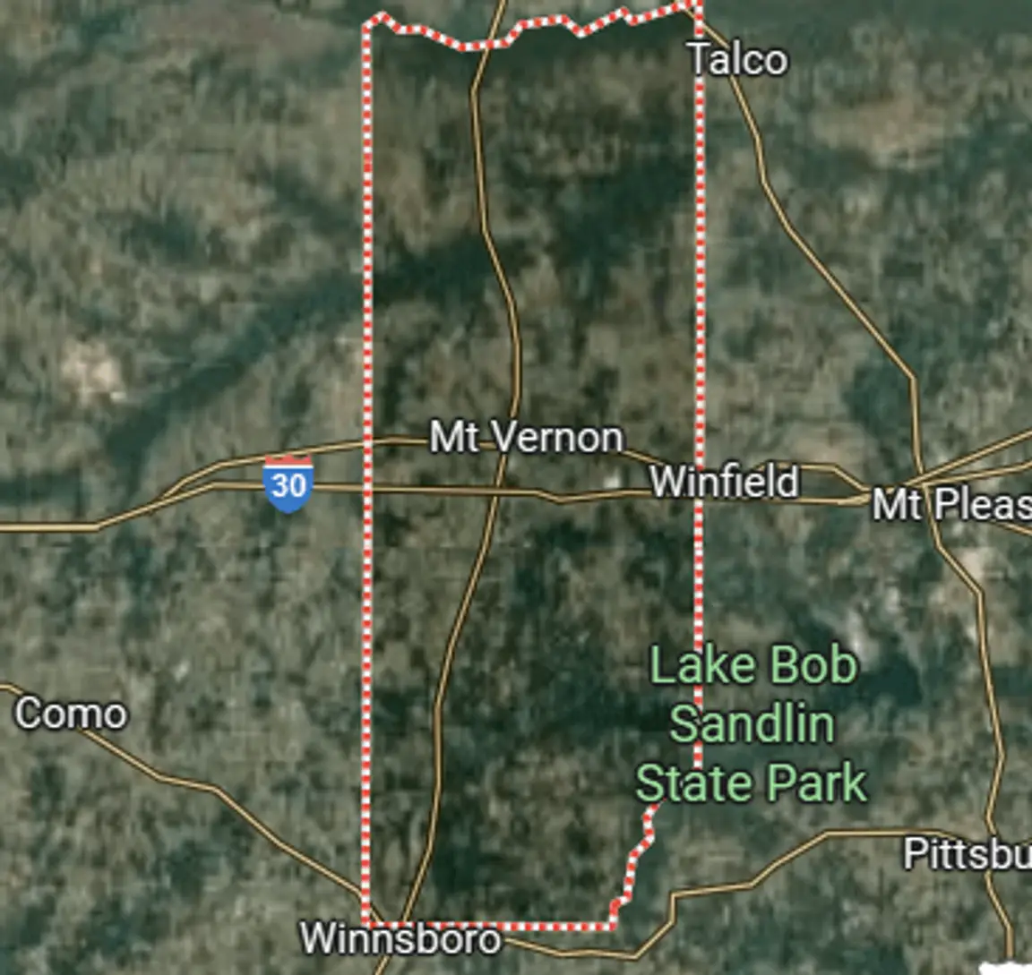 land buyer Franklin County Texas