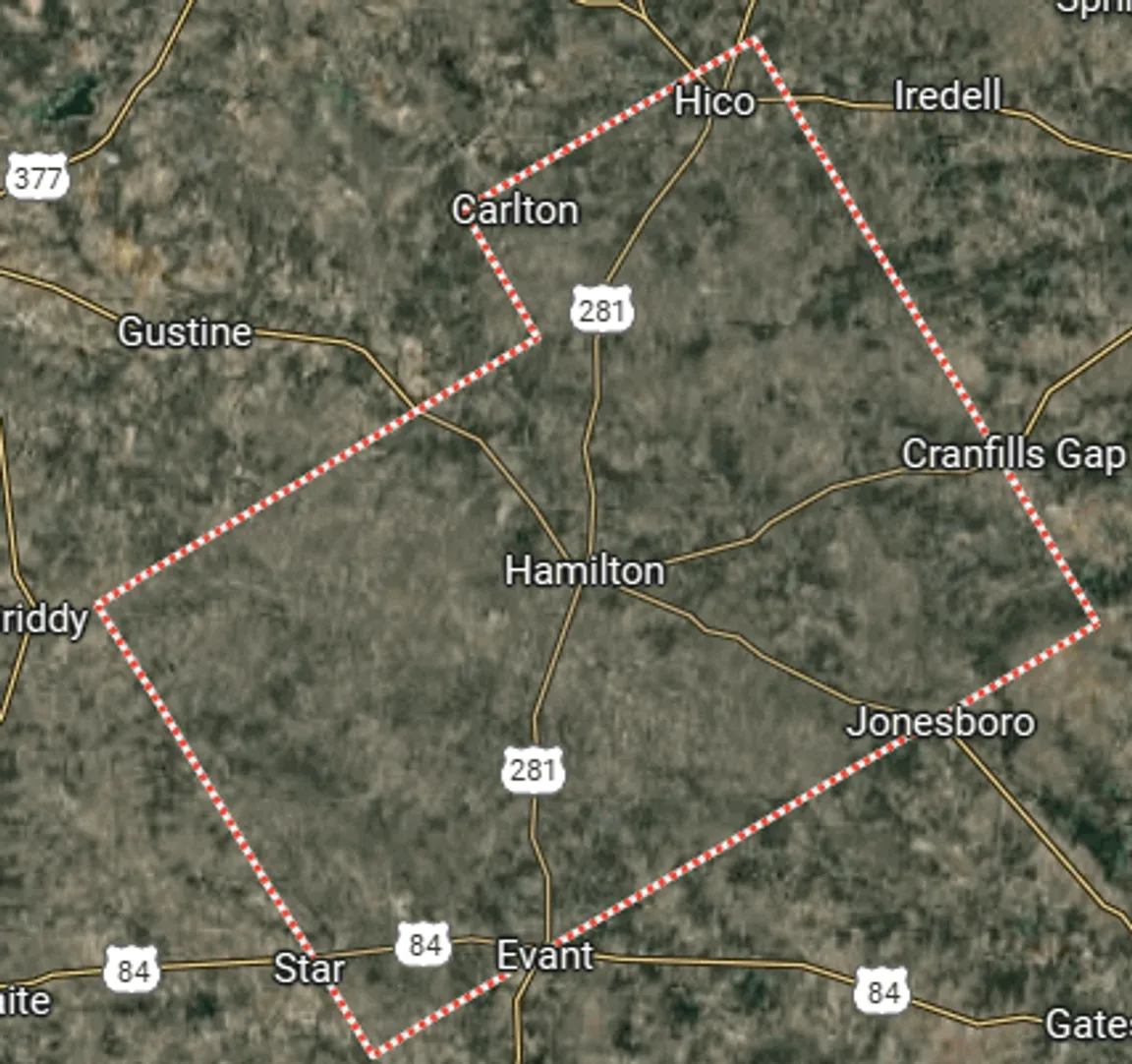 land buyer Hamilton County Texas
