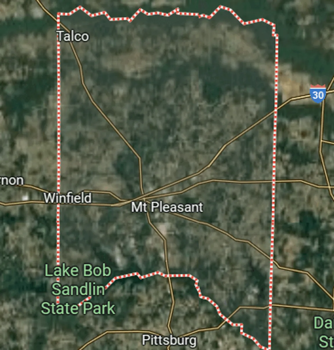 land buyer Titus County Texas