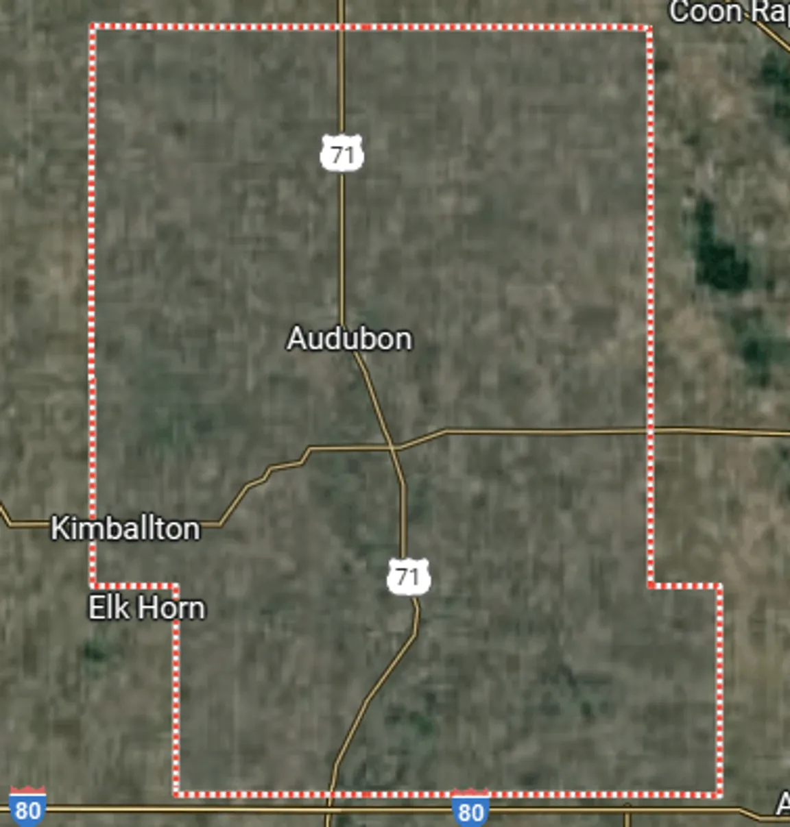 land buyer Audubon County Iowa