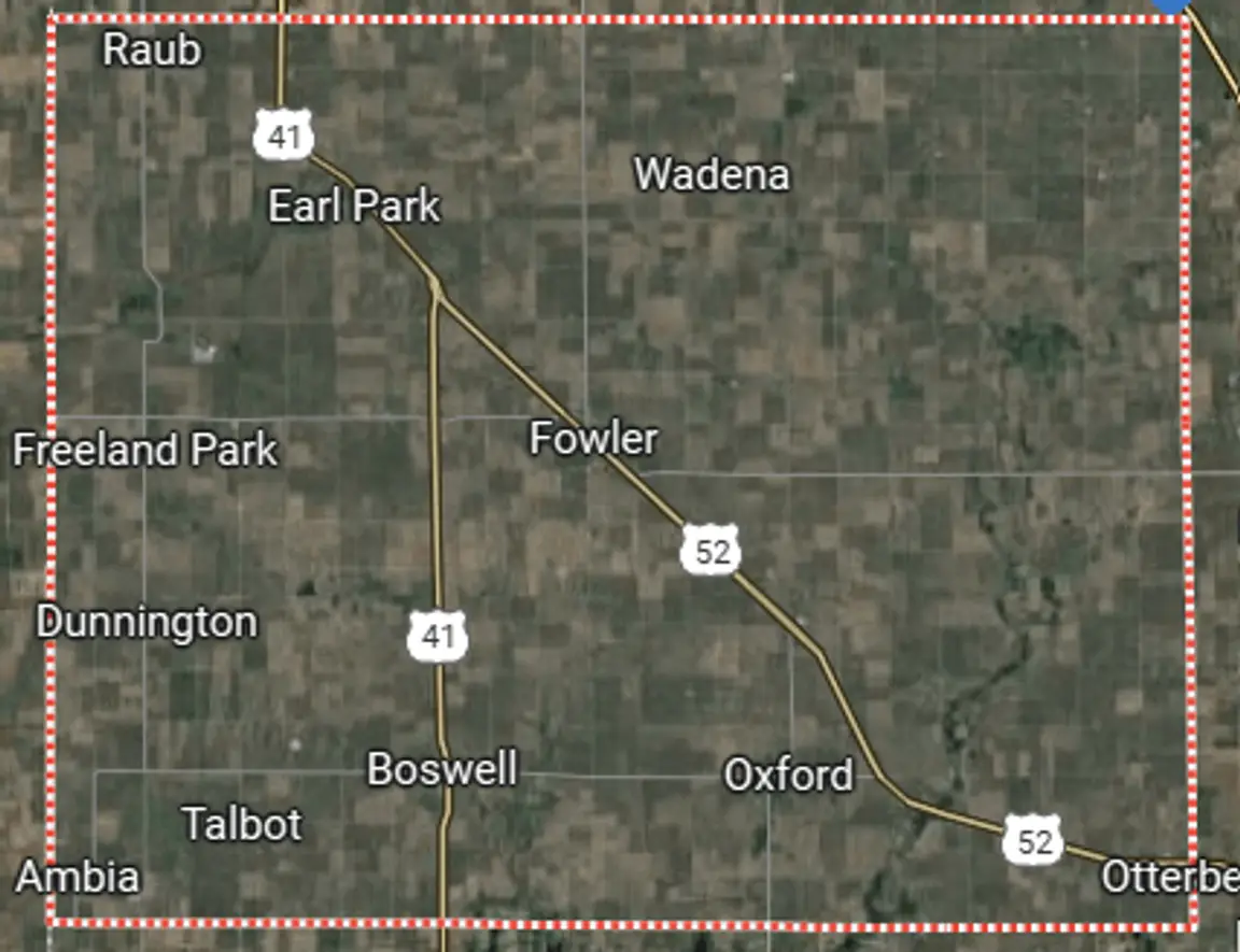 land buyer Benton County Indiana