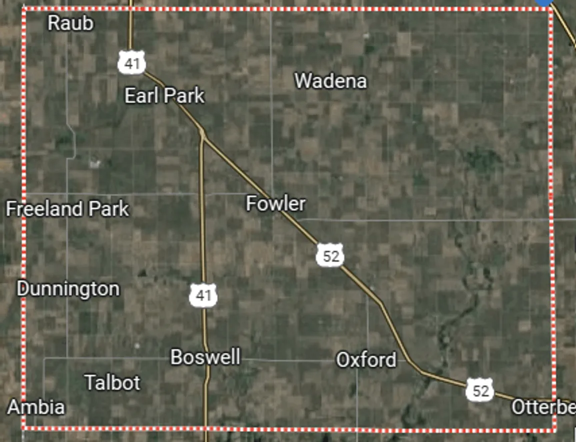 land buyer Benton County Indiana