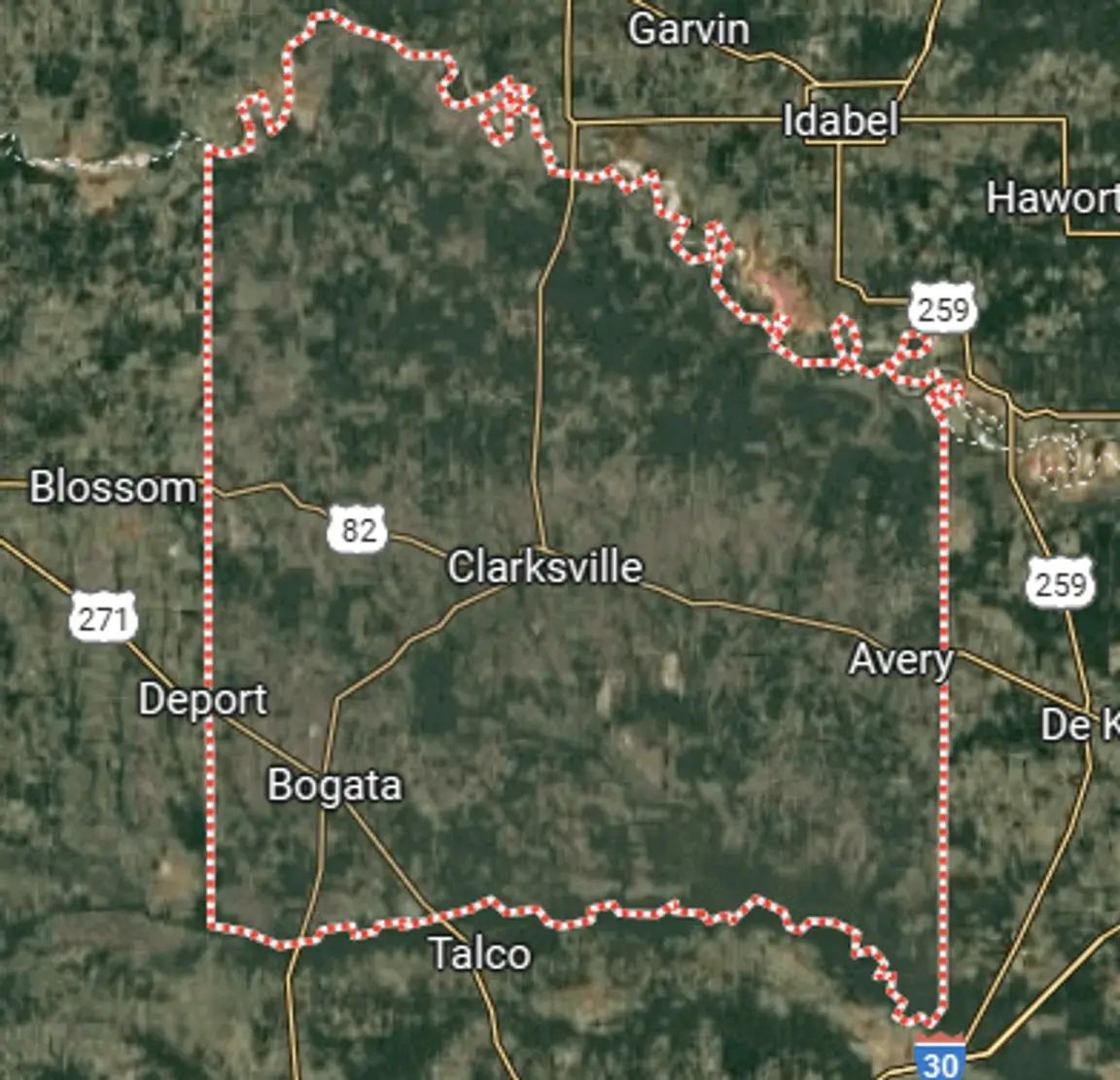 land buyer Red River County Texas