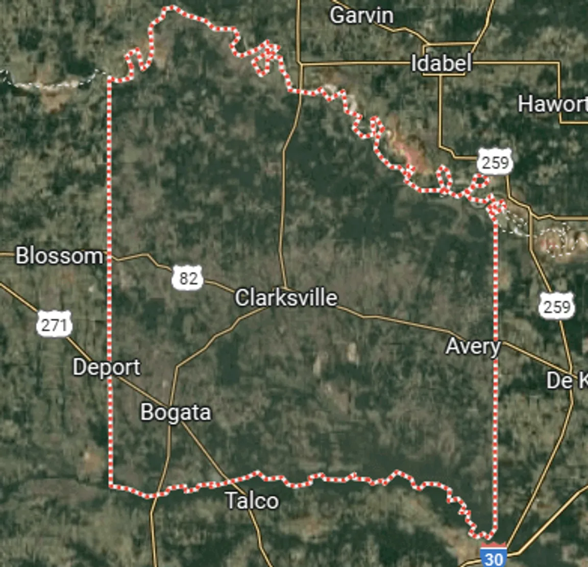 land buyer Red River County Texas