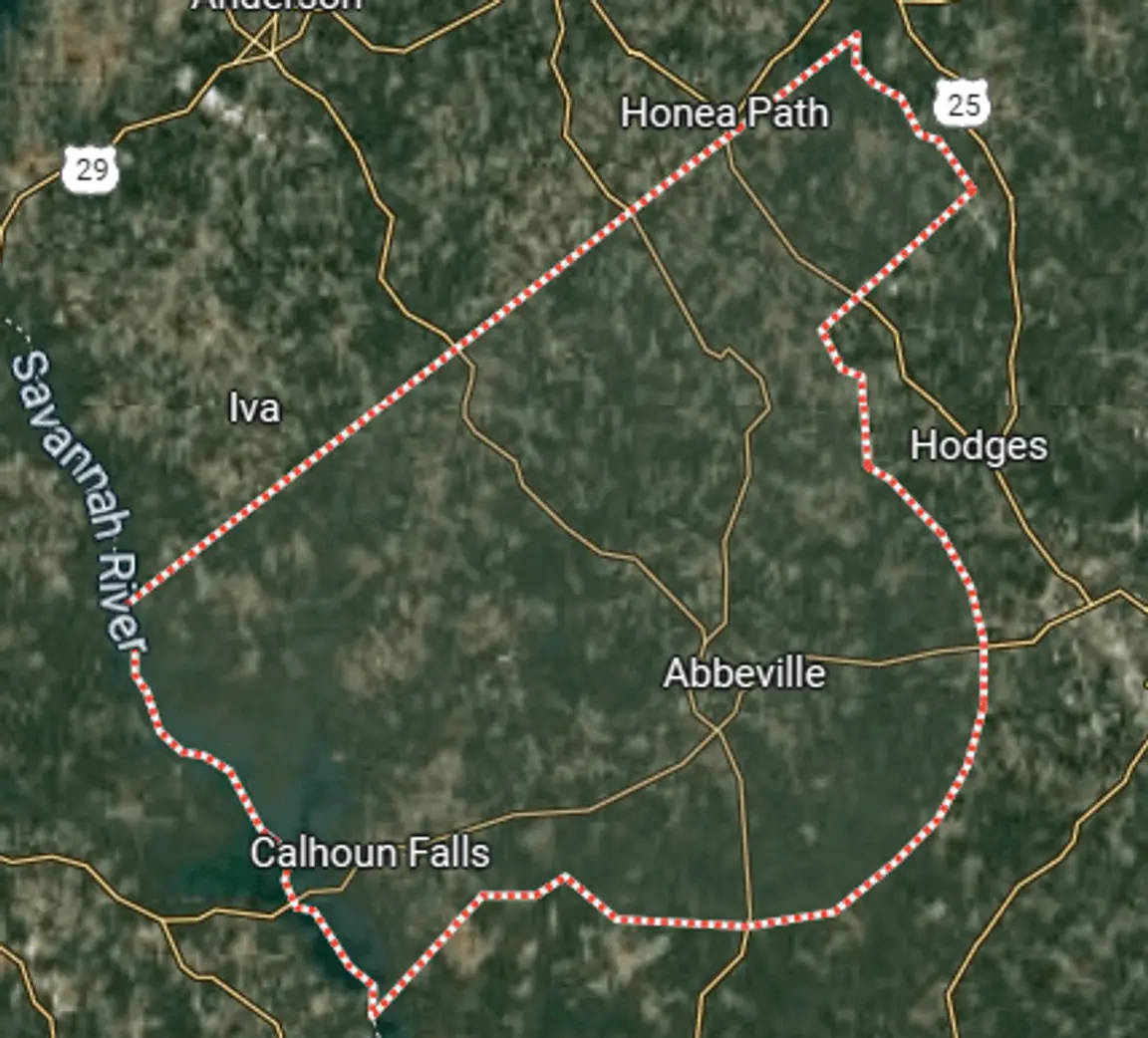 land buyer Abbeville County South Carolina
