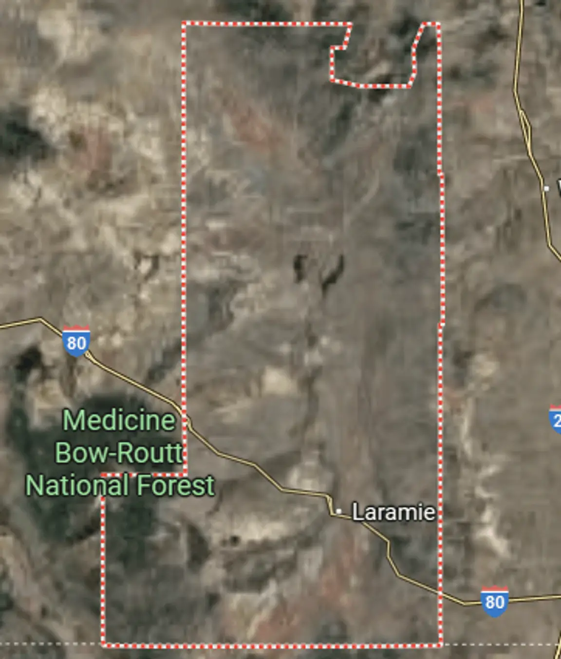 land buyer Albany County Wyoming