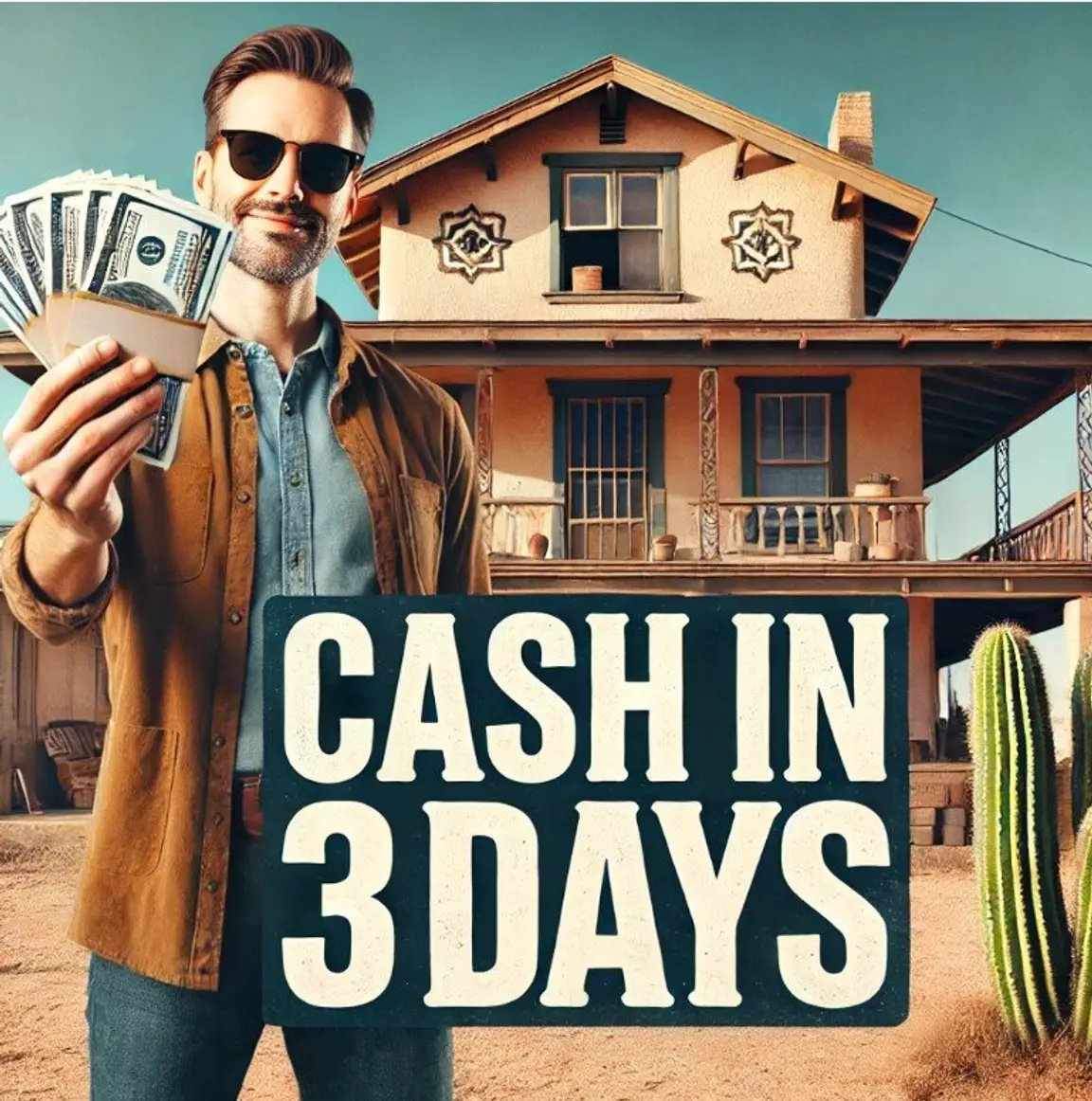 Quick Cash homes why sell to us.