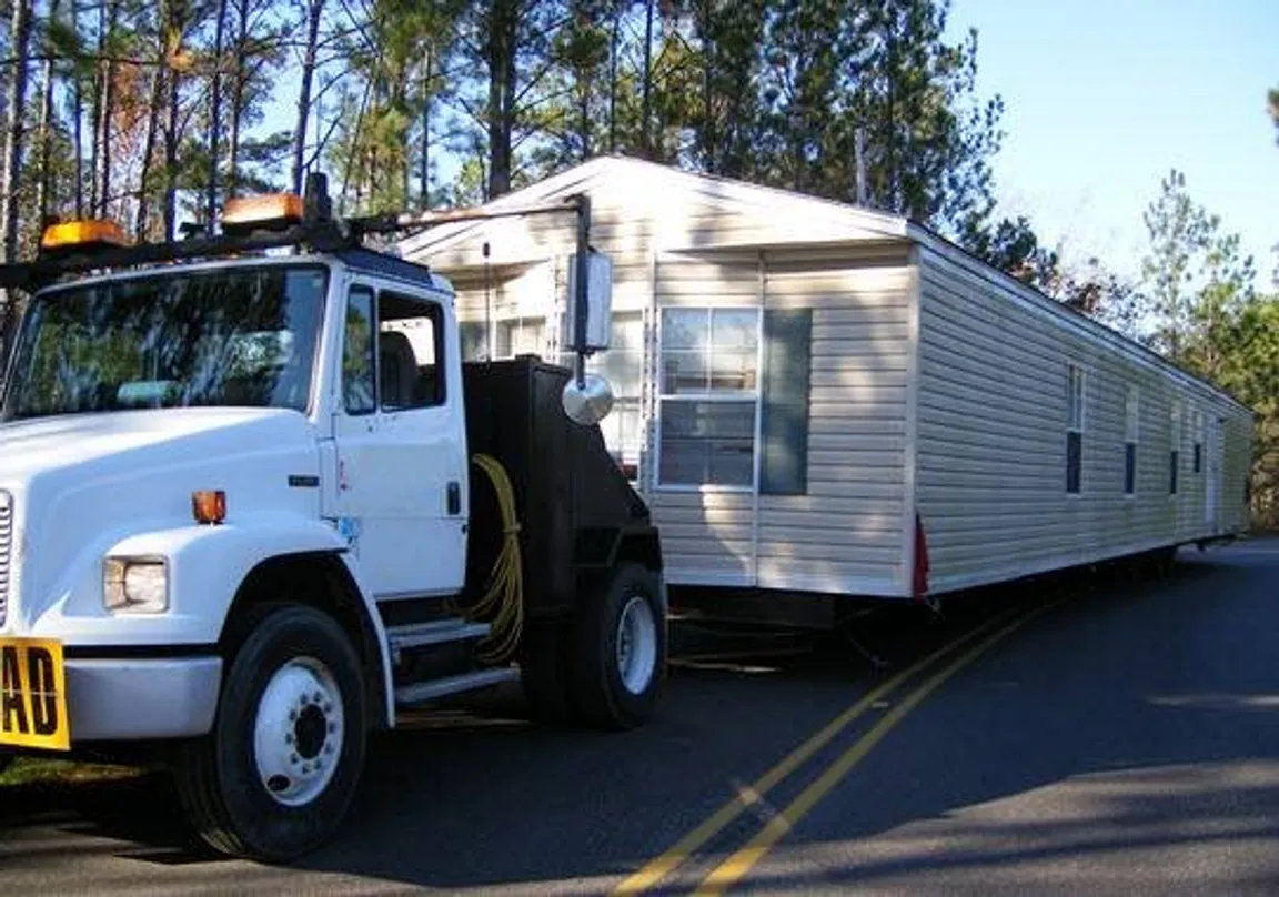 Moving Mobile Home Double Wide Mobile Home and Single Wide Mobile Home