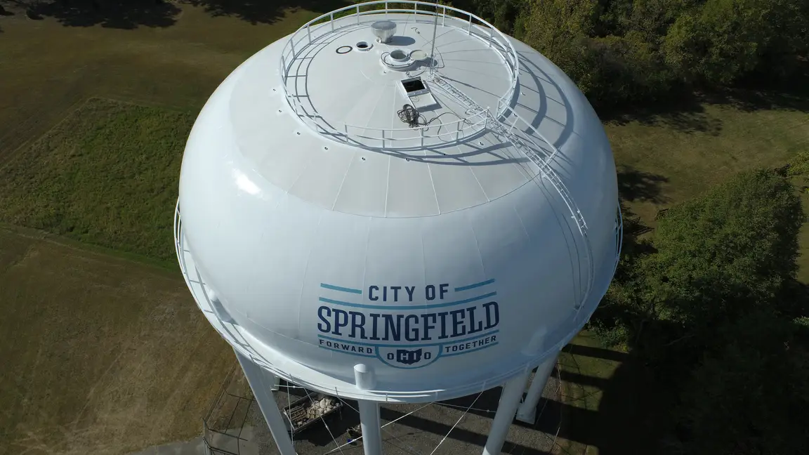 Water Tower in Springfield, OH