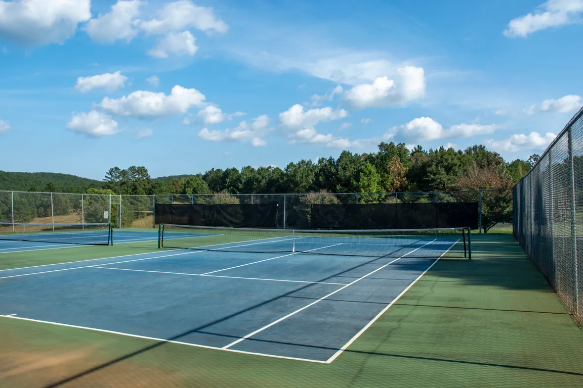 Tennis courts in Rome, GA.