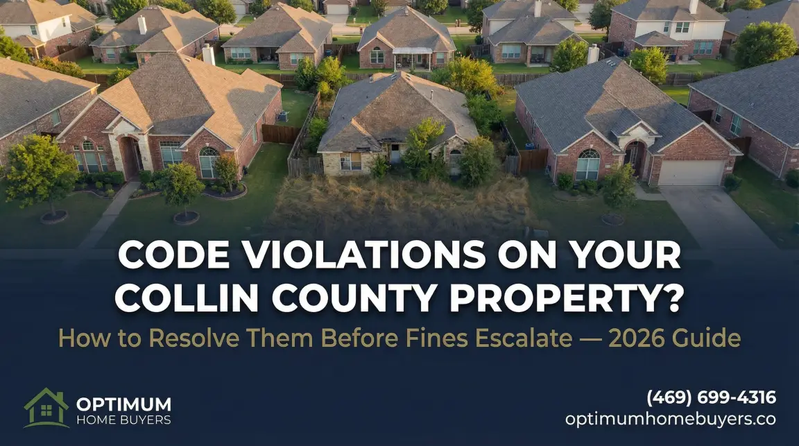 Code violations on your Collin County property: how to resolve them before fines escalate — 2026 guide.