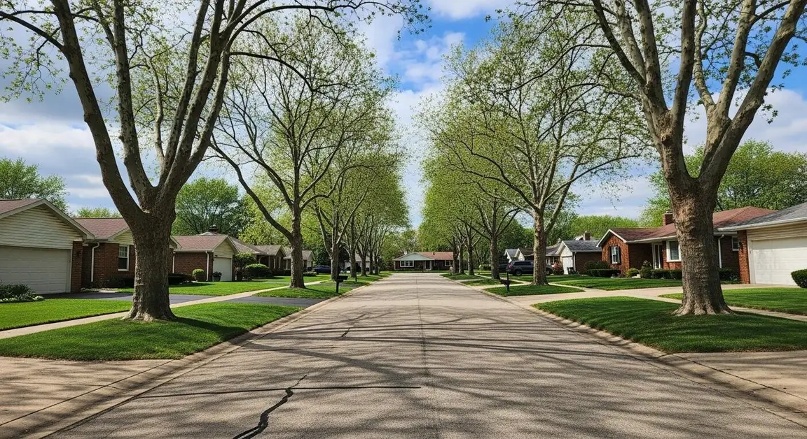 A street in Genesee County MI