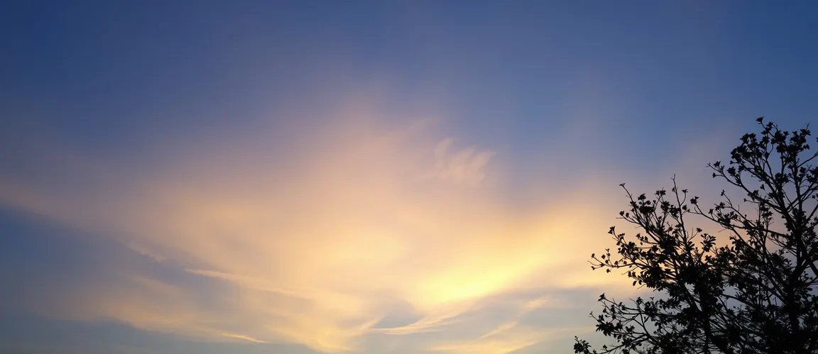 Image of the sky and clouds