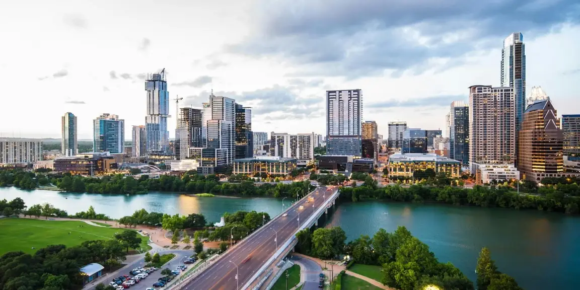 image of houston skyline