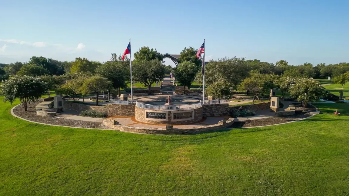 image of frisco commons park in frisco tx