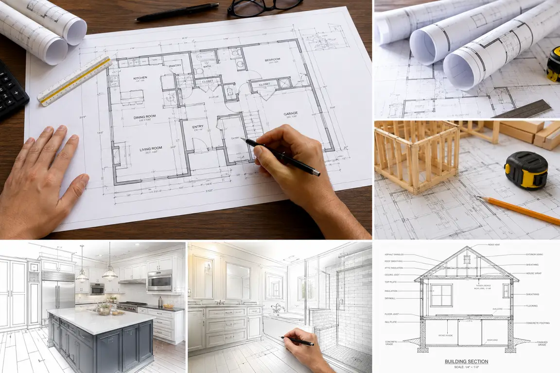 Drafting services in Huntsville, Alabama by Redstone Ridge Homes