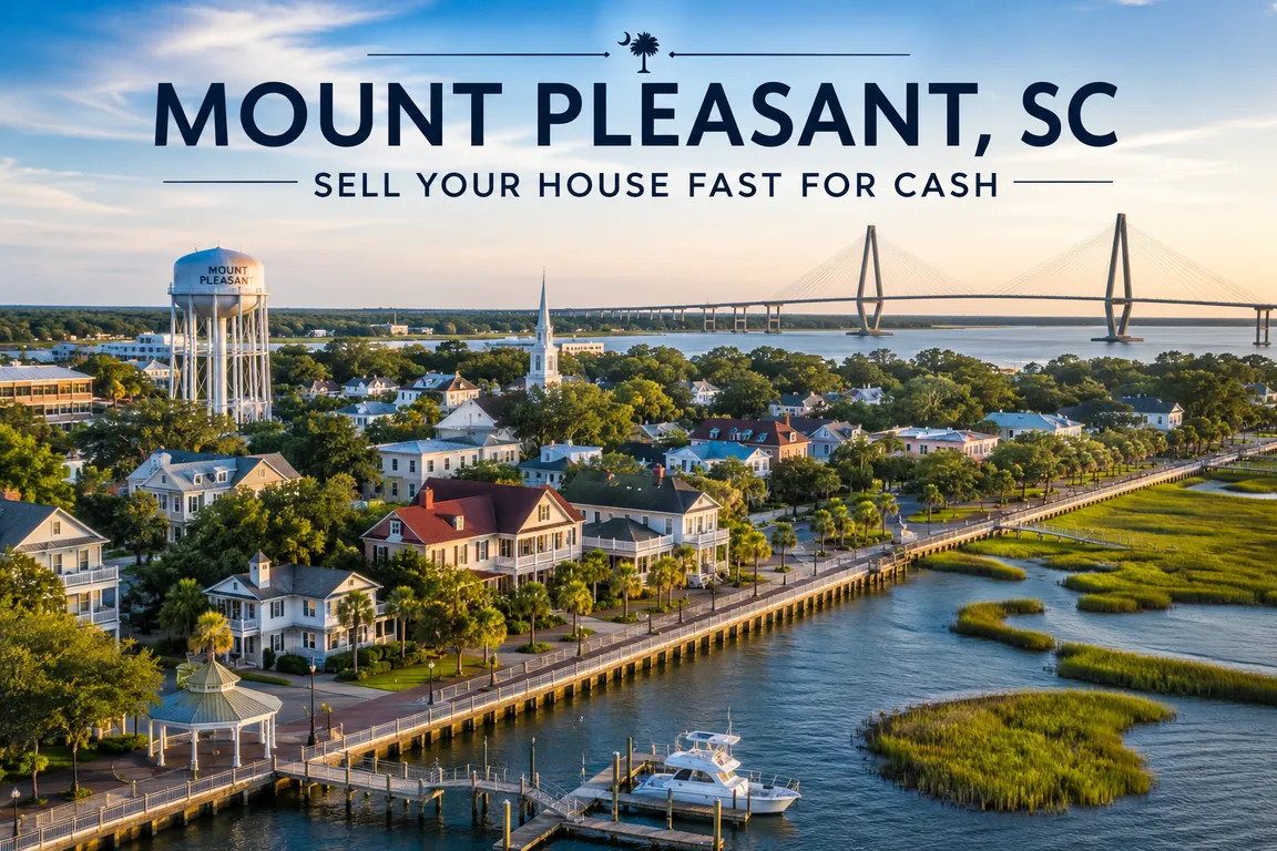 Mount Pleasant, SC neighborhood where homeowners can sell their house fast for cash