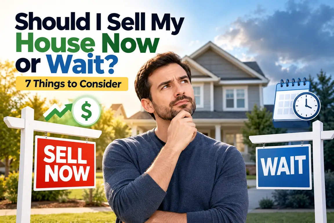 Should I Sell My House Now or Wait? 7 Things to Consider – Home Selling Guide