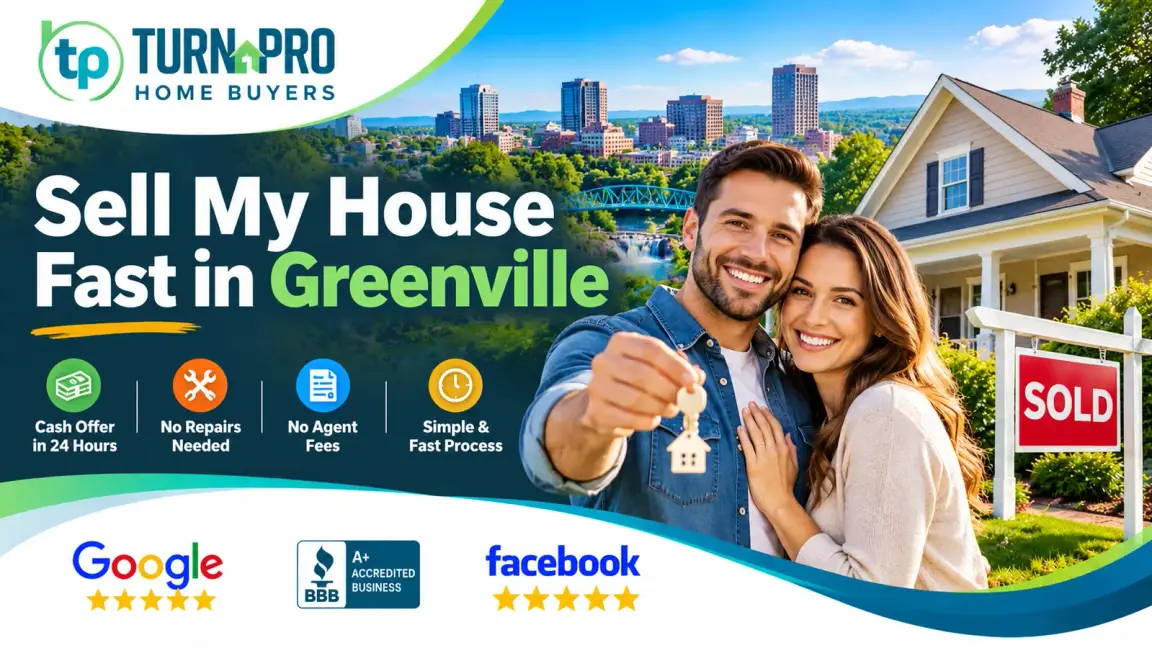 TurnPro Home Buyers helping homeowners sell a house fast in Greenville