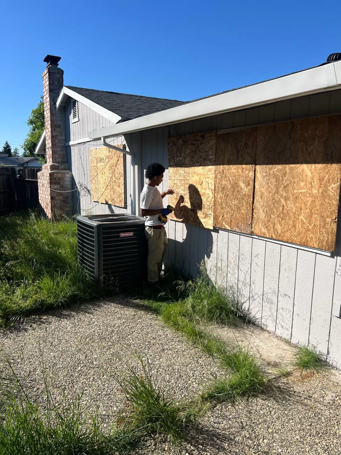 inherited house boarded up in florin. we bought it cash and closed in 10 days