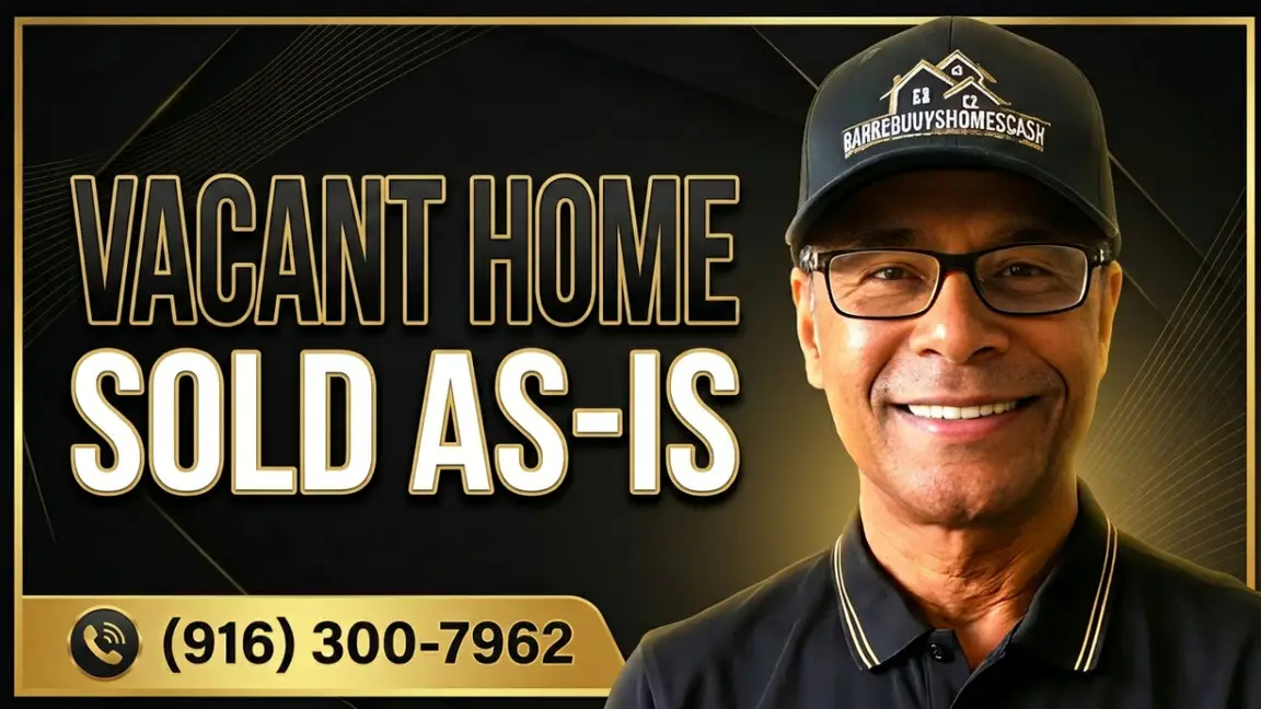 Darren buys Vacant homes as is, fast for cash and can close in 10 days